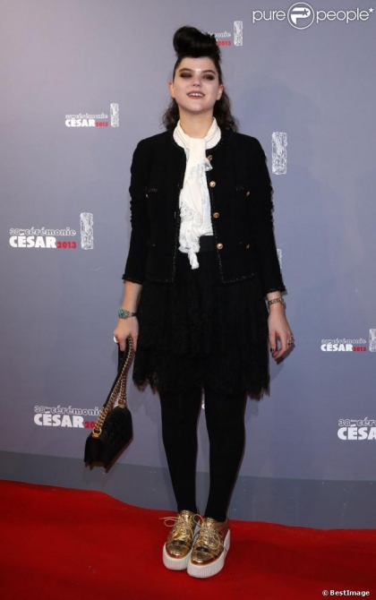 césars 2013,charlotte gainsbourg,emilie simon,ludivine sagnier,kevin costner,bérénice béjo,isabelle carré,audrey lamy,klaus nomi,céline sallette,sylvie testud,aïssa maiga,aurélie filipetti,marina foïs,laurent laffitte